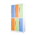 Mingxiu 6 Door Metal Clothes Cabinet / Manufacturers of Metal Lockers